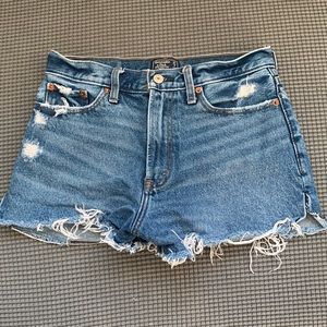 Abercrombie jean shorts womens size 4